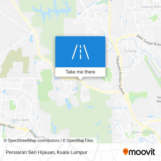 Persiaran Seri Hijauan map
