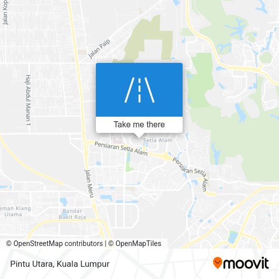 Pintu Utara map