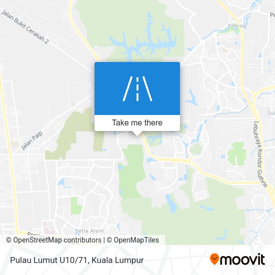 Pulau Lumut U10/71 map