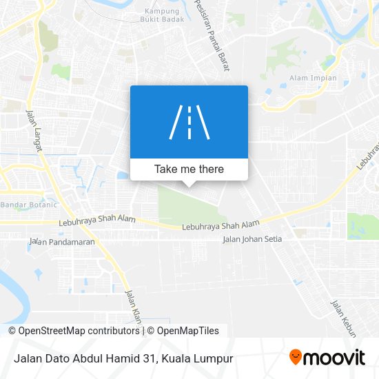 Peta Jalan Dato Abdul Hamid 31