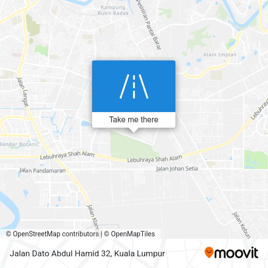 Jalan Dato Abdul Hamid 32 map