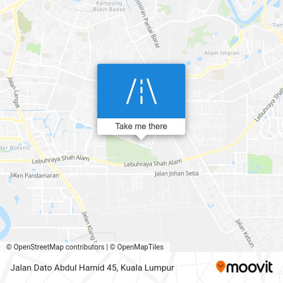Jalan Dato Abdul Hamid 45 map