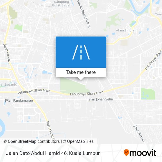 Peta Jalan Dato Abdul Hamid 46