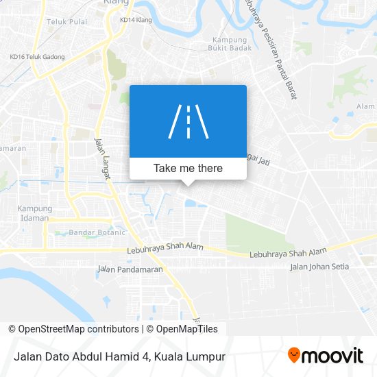 Jalan Dato Abdul Hamid 4 map