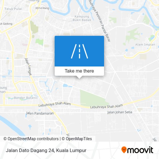 Peta Jalan Dato Dagang 24