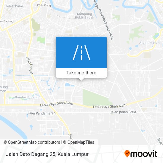 Jalan Dato Dagang 25 map