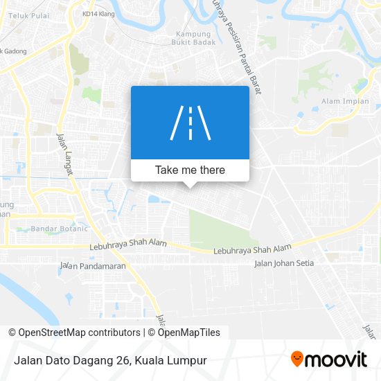 Jalan Dato Dagang 26 map