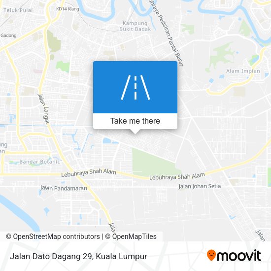 Jalan Dato Dagang 29 map