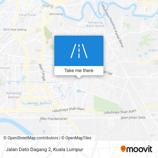 Jalan Dato Dagang 2 map