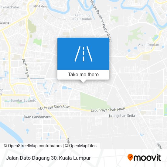 Jalan Dato Dagang 30 map