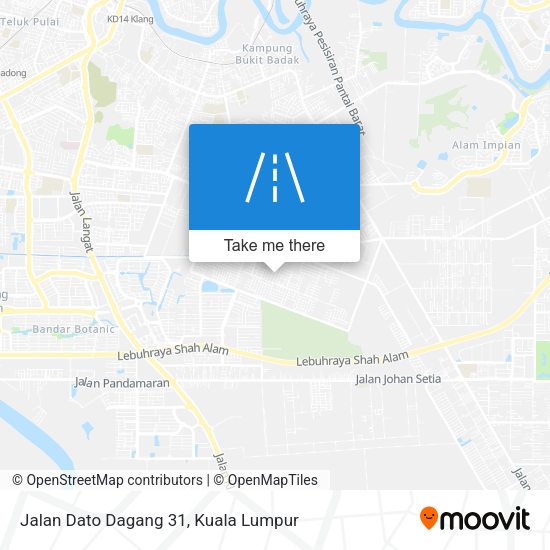 Peta Jalan Dato Dagang 31