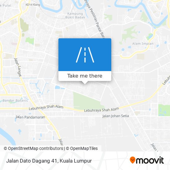 Jalan Dato Dagang 41 map