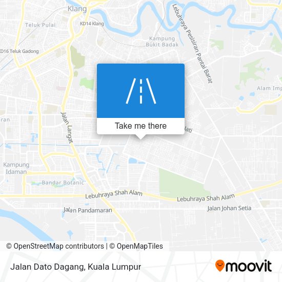 Peta Jalan Dato Dagang