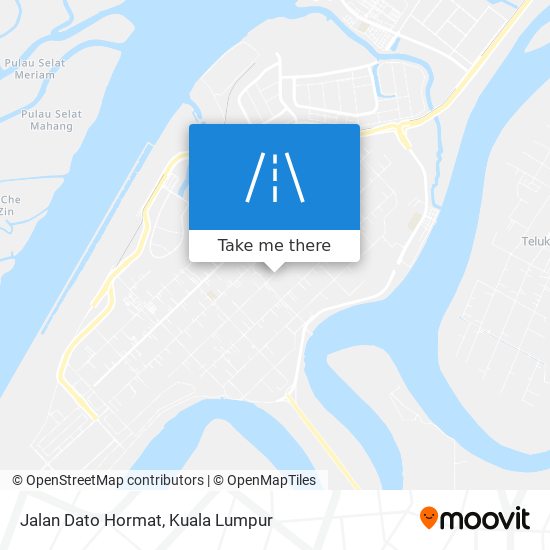 Jalan Dato Hormat map