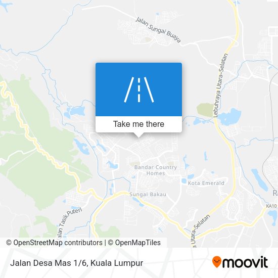 Jalan Desa Mas 1/6 map