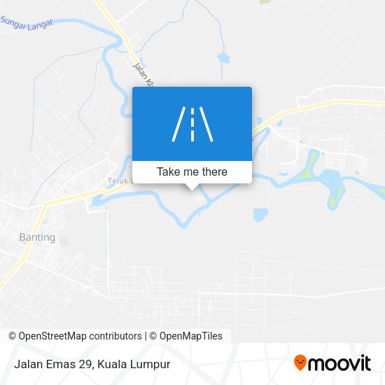 Jalan Emas 29 map