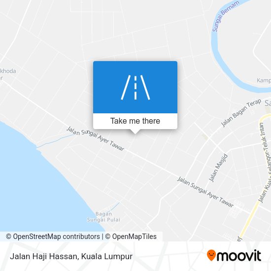 Jalan Haji Hassan map