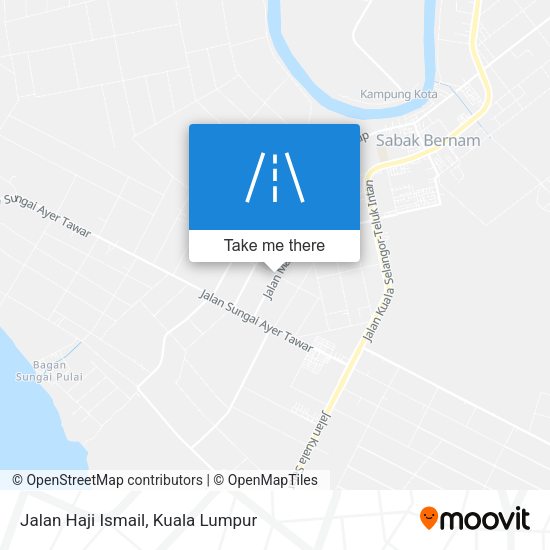Peta Jalan Haji Ismail