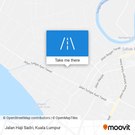 Peta Jalan Haji Sadri
