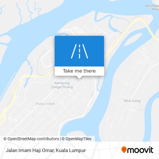 Jalan Imam Haji Omar map