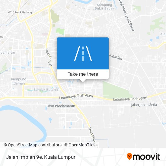 Jalan Impian 9e map