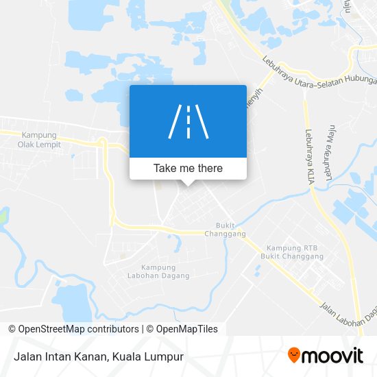Jalan Intan Kanan map