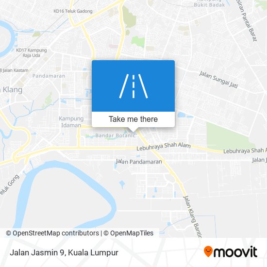 Jalan Jasmin 9 map