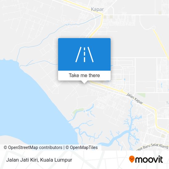 Jalan Jati Kiri map