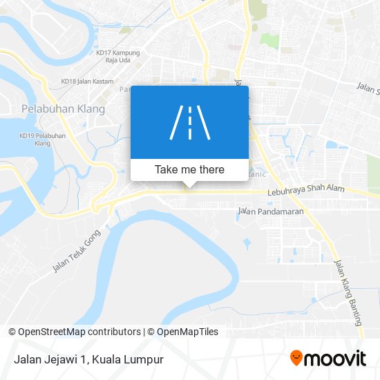 Peta Jalan Jejawi 1