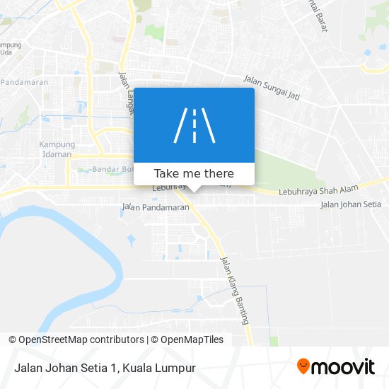Jalan Johan Setia 1 map