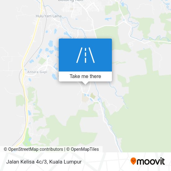 Peta Jalan Kelisa 4c/3