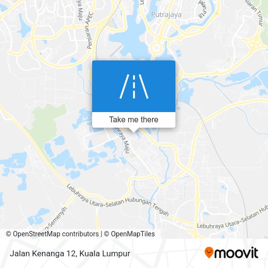 Jalan Kenanga 12 map