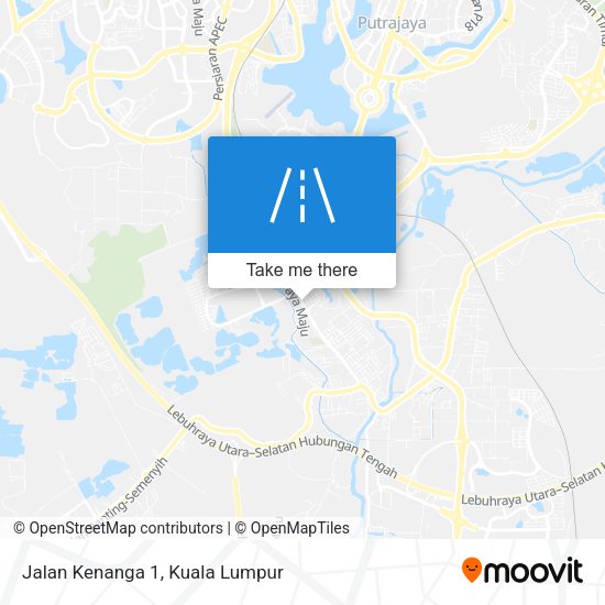 Jalan Kenanga 1 map