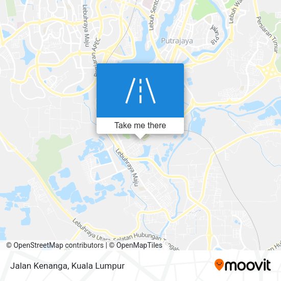 Jalan Kenanga map