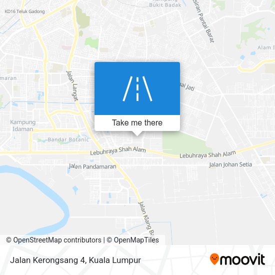 Peta Jalan Kerongsang 4
