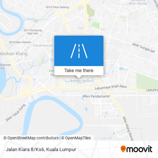 Jalan Kiara 8/Ks6 map