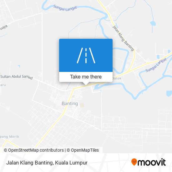 Jalan Klang Banting map