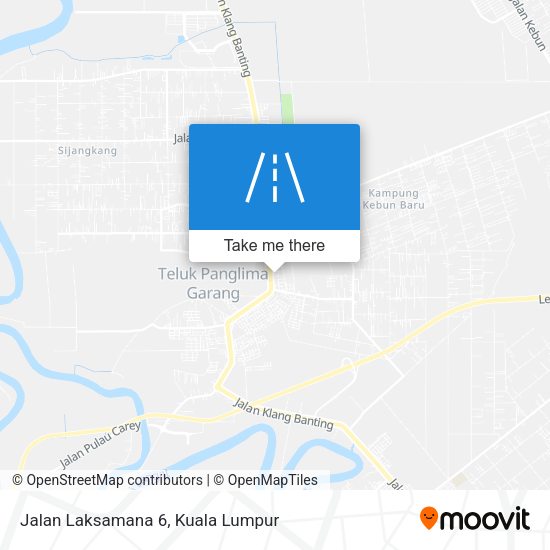 Peta Jalan Laksamana 6