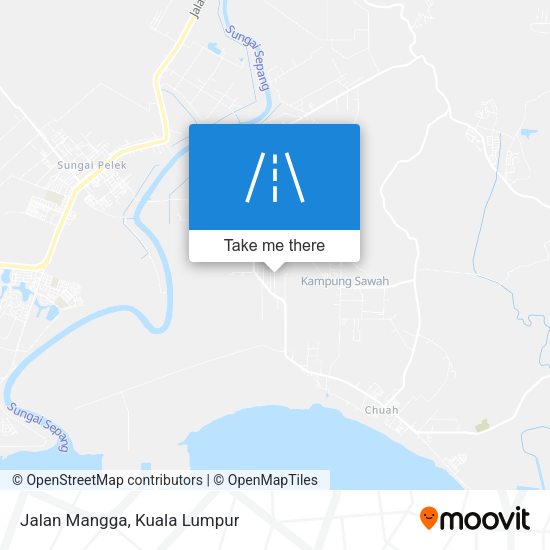 Peta Jalan Mangga