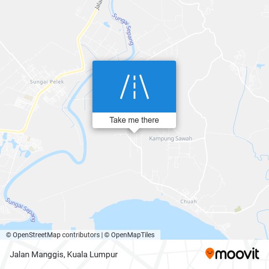 Jalan Manggis map