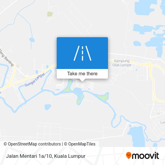 Jalan Mentari 1a/10 map