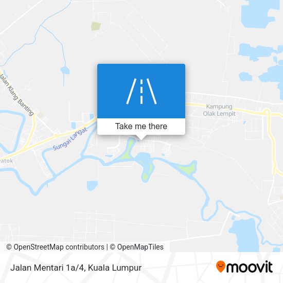Jalan Mentari 1a/4 map