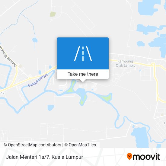Jalan Mentari 1a/7 map
