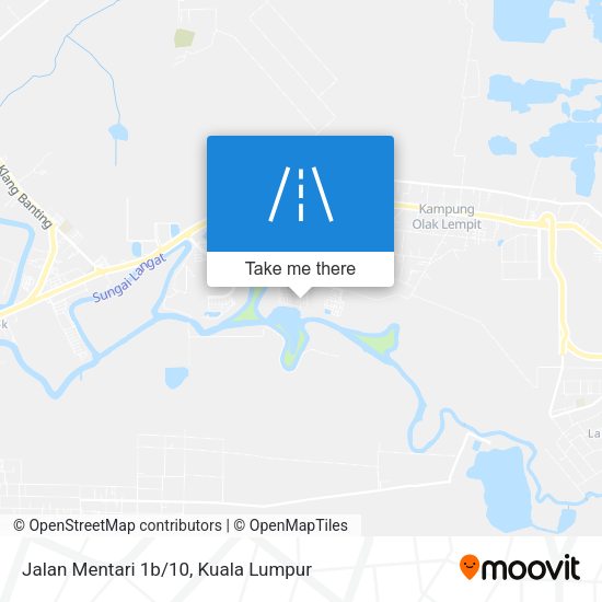 Jalan Mentari 1b/10 map