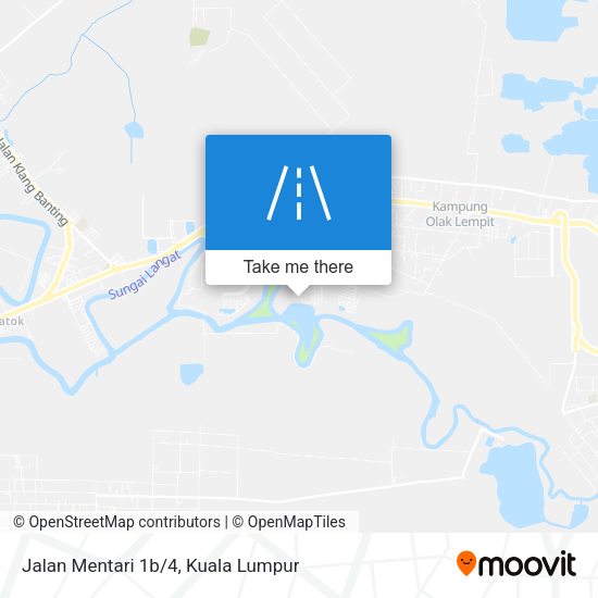 Jalan Mentari 1b/4 map