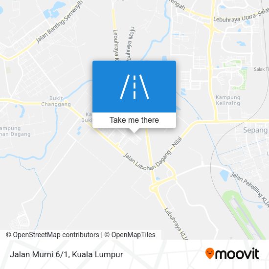 Peta Jalan Murni 6/1