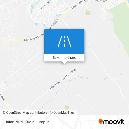 Jalan Nuri map