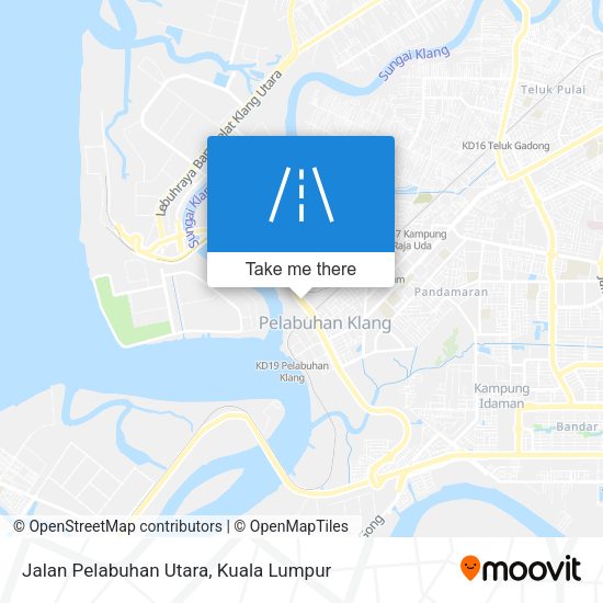 Jalan Pelabuhan Utara map