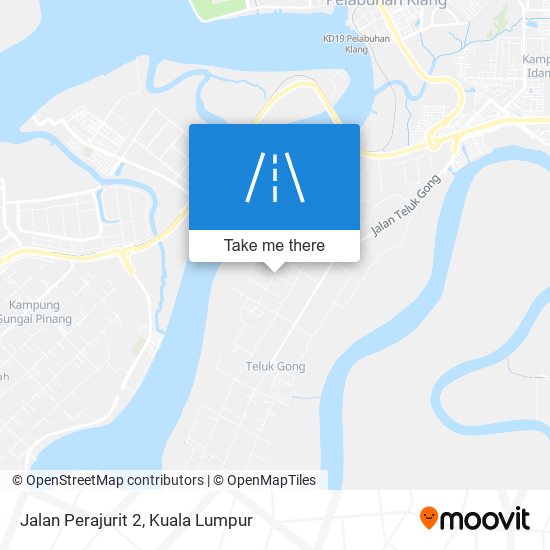 Jalan Perajurit 2 map