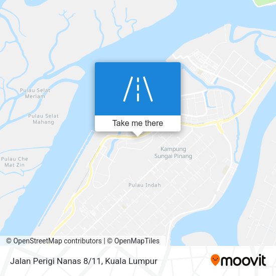 Jalan Perigi Nanas 8/11 map